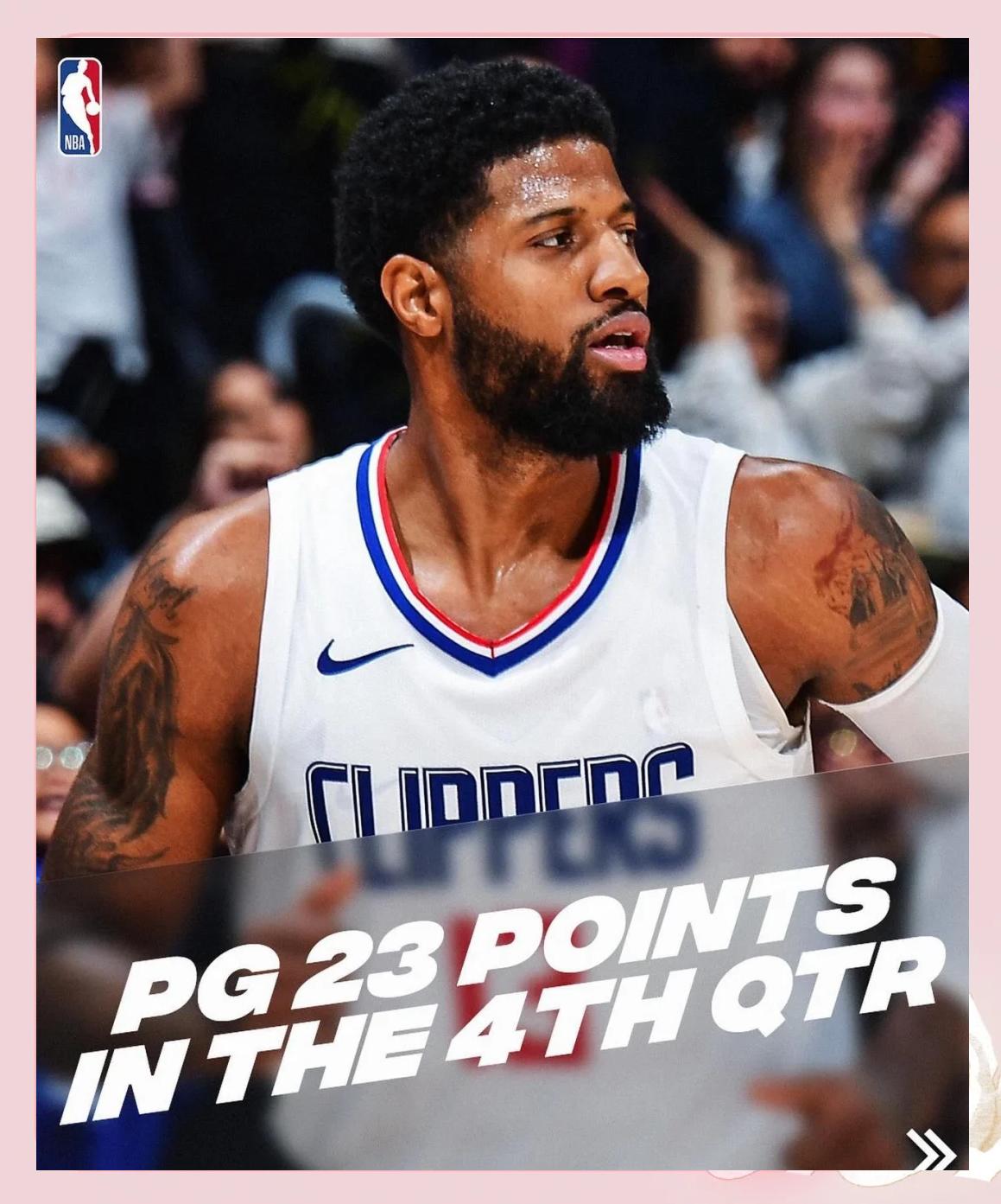 快船胜雄鹿,乔治强势回归 快船胜雄鹿,乔治强势回归